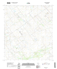 US Topo 7.5-minute map for Dabney Tank TX