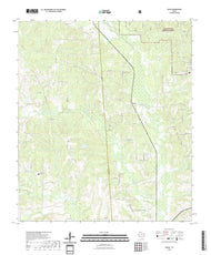 US Topo 7.5-minute map for Dacus TX