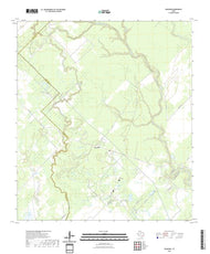 US Topo 7.5-minute map for Danciger TX