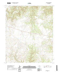 US Topo 7.5-minute map for Dark Canyon TX
