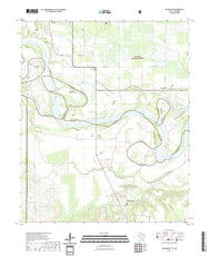 US Topo 7.5-minute map for De Kalb NW TXOK