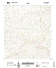 US Topo 7.5-minute map for Dead Mans Pass TX