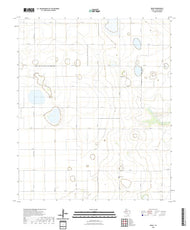 US Topo 7.5-minute map for Draw TX