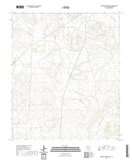 US Topo 7.5-minute map for Dripping Springs Draw TX