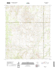 US Topo 7.5-minute map for Dumont TX