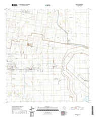 US Topo 7.5-minute map for Edcouch TX