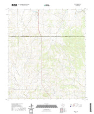 US Topo 7.5-minute map for Eden SE TX
