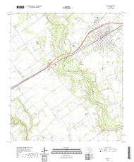 US Topo 7.5-minute map for Edna TX