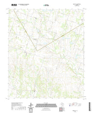 US Topo 7.5-minute map for Edna Hill TX