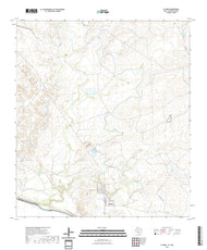 US Topo 7.5-minute map for El Indio TXCOA