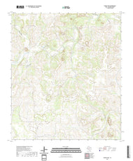 US Topo 7.5-minute map for Elbow Lake TX