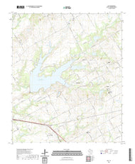 US Topo 7.5-minute map for Elk TX