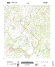US Topo 7.5-minute map for Ellinger TX