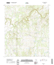 US Topo 7.5-minute map for Elm Grove TX