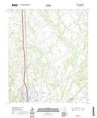 US Topo 7.5-minute map for Elm Mott TX