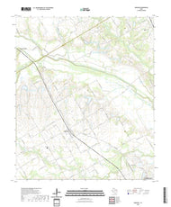 US Topo 7.5-minute map for Emhouse TX