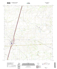 US Topo 7.5-minute map for Encinal TX
