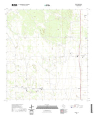 US Topo 7.5-minute map for Encino TX