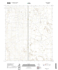 US Topo 7.5-minute map for Eunice SE TXNM