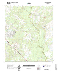 US Topo 7.5-minute map for Ferguson Crossing TX