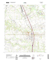 US Topo 7.5-minute map for Ferris TX