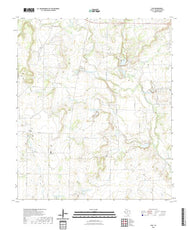 US Topo 7.5-minute map for Fisk TX
