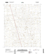 US Topo 7.5-minute map for Florey TX