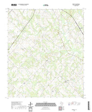 US Topo 7.5-minute map for Frenstat TX