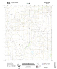US Topo 7.5-minute map for Garrison Draw TX