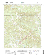 US Topo 7.5-minute map for Garrison West TX