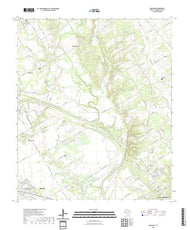 US Topo 7.5-minute map for Gholson TX