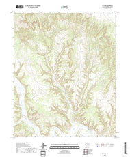 US Topo 7.5-minute map for Gip Creek TX