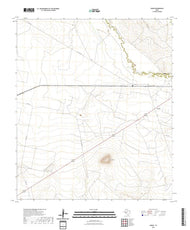 US Topo 7.5-minute map for Girvin TX