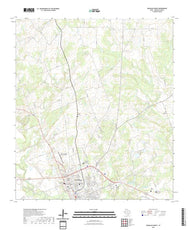 US Topo 7.5-minute map for Gonzales North TX