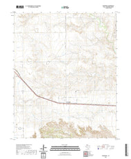 US Topo 7.5-minute map for Goodnight TX