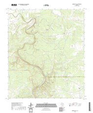 US Topo 7.5-minute map for Gorman Falls TX