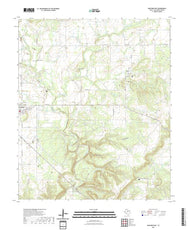US Topo 7.5-minute map for Graford East TX