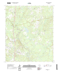 US Topo 7.5-minute map for Grand Bluff TX
