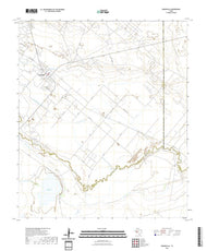 US Topo 7.5-minute map for Grandfalls TX