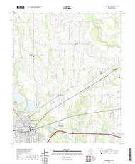 US Topo 7.5-minute map for Greenville NE TX
