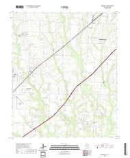 US Topo 7.5-minute map for Greenville SW TX
