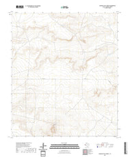 US Topo 7.5-minute map for Gunsight Hills North TX