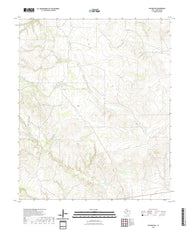 US Topo 7.5-minute map for Guthrie NW TX