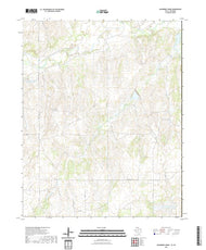 US Topo 7.5-minute map for Hackberry Creek TXOK