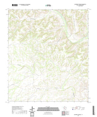 US Topo 7.5-minute map for Hackberry Crossing TX