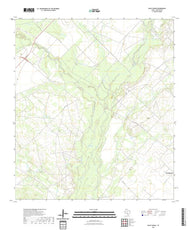 US Topo 7.5-minute map for Halff Ranch TX