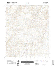 US Topo 7.5-minute map for Halfway Creek TX