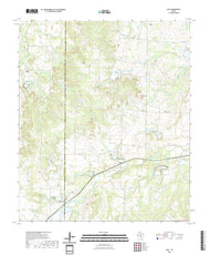US Topo 7.5-minute map for Hall TX
