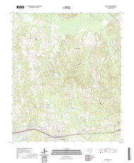 US Topo 7.5-minute map for Hallsville TX