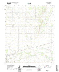 US Topo 7.5-minute map for Hamlin NE TX